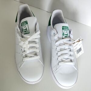 Adidas Stan Smith White with Green Detail Mens 8